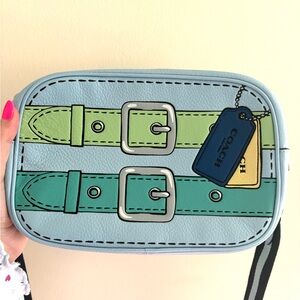 NWT Coach Jamie Camera Bag With Trompe L'oeil Print CH170